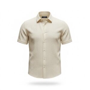 Cubavera Men's summer Linen Blend White